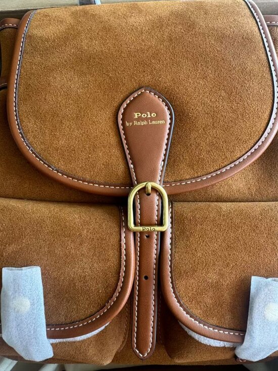 Polo Ralph Lauren Suede Bellport Backpack In Brown | ModeSens main image 10